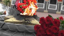 Кирсановцы возложили цветы и венки к мемориалу