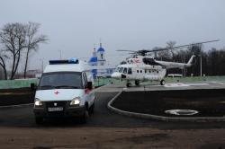 В Тамбовской области для эвакуации тяжелобольных  пациентов теперь используется вертолет санитарной авиации