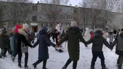 В Кирсановских дворах прошли новогодние концертные программы