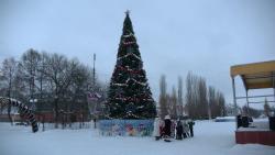В Кирсанове прошло прощание с Новогодней елкой