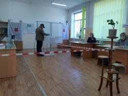 В Кирсанове продолжается голосование