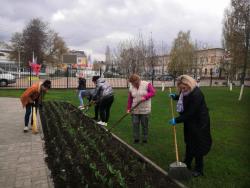 В Кирсанове проходит экологический субботник «Зеленая весна»