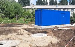 В микрорайоне СХТ продолжаются  работы по строительству новой станции очистки воды