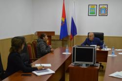 Глава города Кирсанова провел личный прием граждан
