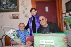 Жительница города Кирсанова отмечает 90-летний юбилей