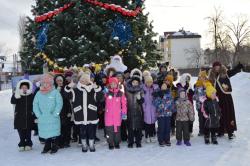 В Кирсанове состоялось торжественное закрытие главной городской ёлки
