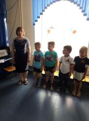 В детском саду "Аленка" прошло мероприятие ко Дню памяти и скорби