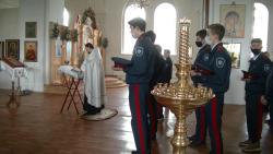 В Татьянин день Кирсановские студенты пришли на молебен