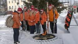 Группа туристов из Кирсанова отправилась в лыжный поход «От обелиска к обелиску!»