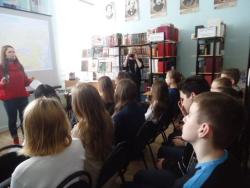 В кирсановской библиотеке прошел час информации «Россия и Крым - общая судьба»