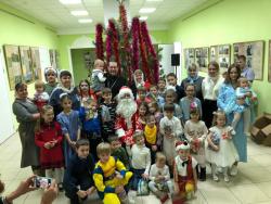 Воспитанники воскресной школы участвовали в Рождественском празднике