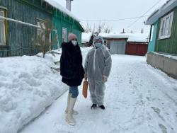 Волонтеры штаба «Мы вместе» города Кирсанова приходят на выручку врачам