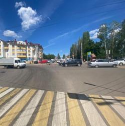 В Кирсанове на улице Красноармейская произошла авария