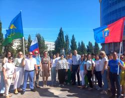 Кирсановцы приняли участие в праздновании Дня Государственного флага в Тамбове