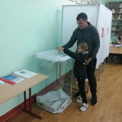 Продолжается голосование на выборах в Кирсанове