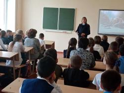 В школах города Кирсанова прошли уроки безопасности дорожного движения