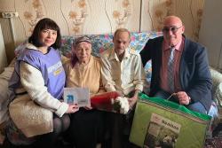 Сегодня жительница Кирсанова отмечает 95-летний юбилей