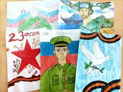 Школьники написали письма военным