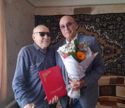 Кирсановских ветеранов поздравили с Днём защитника Отечества