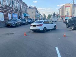 В Кирсанове произошло дорожно-транспортное происшествие