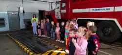 Дети из «Аленки» побывали на экскурсии в пожарной части