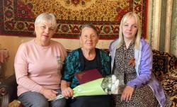 Жительница города Кирсанова отметила 90-летний юбилей