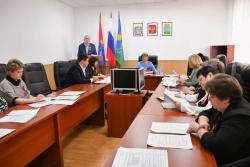 Сегодня состоялось очередное заседание Кирсановского городского Совета народных депутатов
