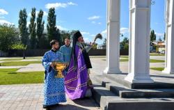 На центральной площади города Кирсанова состоялось торжественное освящение часовни