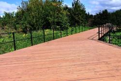 В Кирсанове продолжается благоустройство территории реки Пурсовка в рамках федерального пилотного проекта