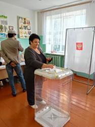 В Кирсанове открылись участки для голосования