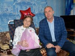 101 год исполнился ветерану войны Антонине Михайловне Ушаковой
