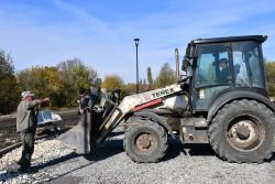 Продолжается благоустройство территории реки Пурсовка