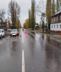 В Кирсанове произошло дорожно - транспортное происшествие