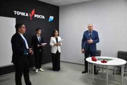 Состоялась встреча главы города и ветерана боевых действий со школьниками в рамках патриотического проекта  «Герои нашего времени»