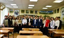 Финалист программы «Герои Тамбовщины» встретился с кирсановскими школьниками