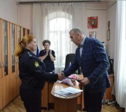 Глава города Кирсанова  поздравил судебных приставов с 160-летием со дня образования института судебных приставов в России