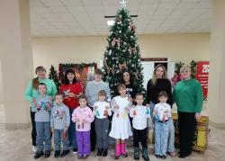 В Центре досуга «Золотой витязь» прошёл мастер-класс «Рождественский сувенир»