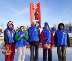 В Кирсанове прошла Всероссийская акция «Блокадный хлеб»