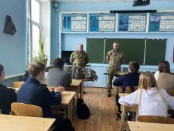В Кирсанове школьники встретились с участниками СВО