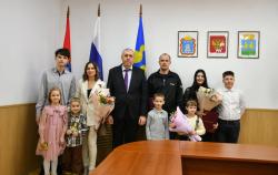 Кирсановским семьям вручили свидетельства на улучшение жилищных условий