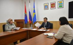 В общественной приемной Главы Тамбовской области в городе Кирсанове состоялся прием граждан