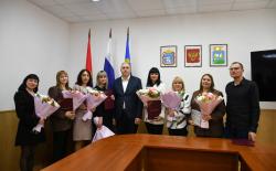 В Кирсанове поздравили работников местного самоуправления