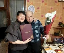 Житель Кирсанова отметил 90-летний юбилей