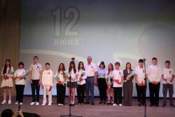 В Кирсанове прошло торжественное мероприятие «Горжусь тобой, моя Россия!»