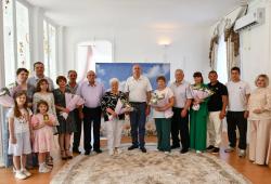 Во Всероссийский День семьи, любви и верности в Кирсанове чествовали семьи