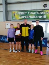 «Победа и достойные выступления: Кирсановские спортсмены на турнире по настольному теннису»